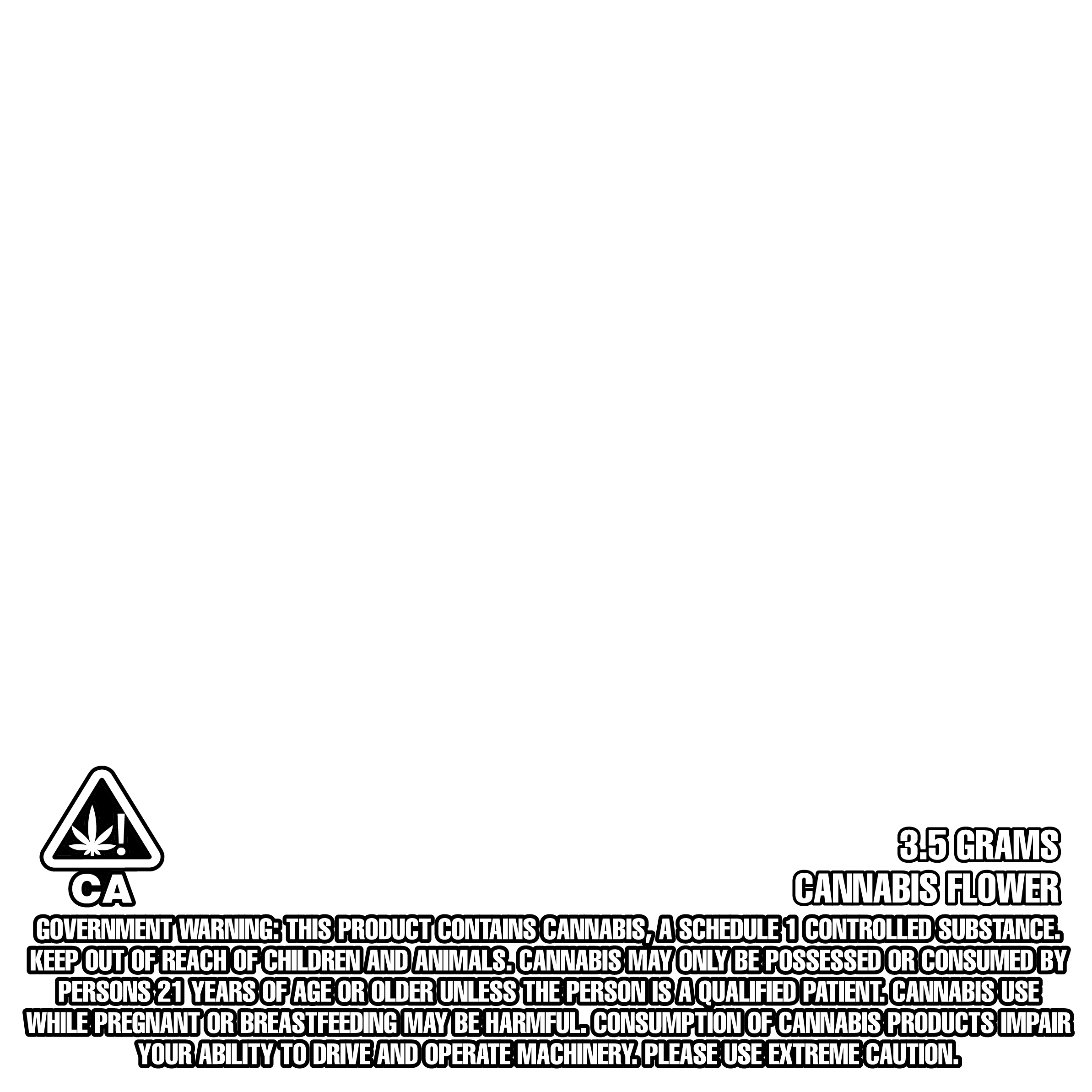 CA Warning Text
