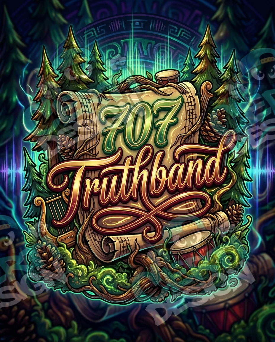 707 Truthband Pre-Made 3.5g Mylar Bags