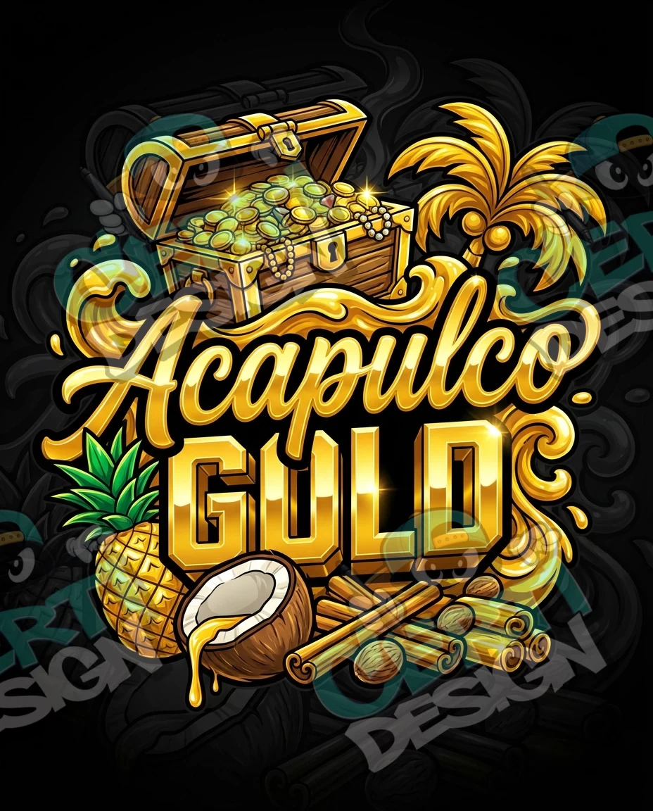 Acapulco Gold Pre-Made 3.5g Mylar Bags