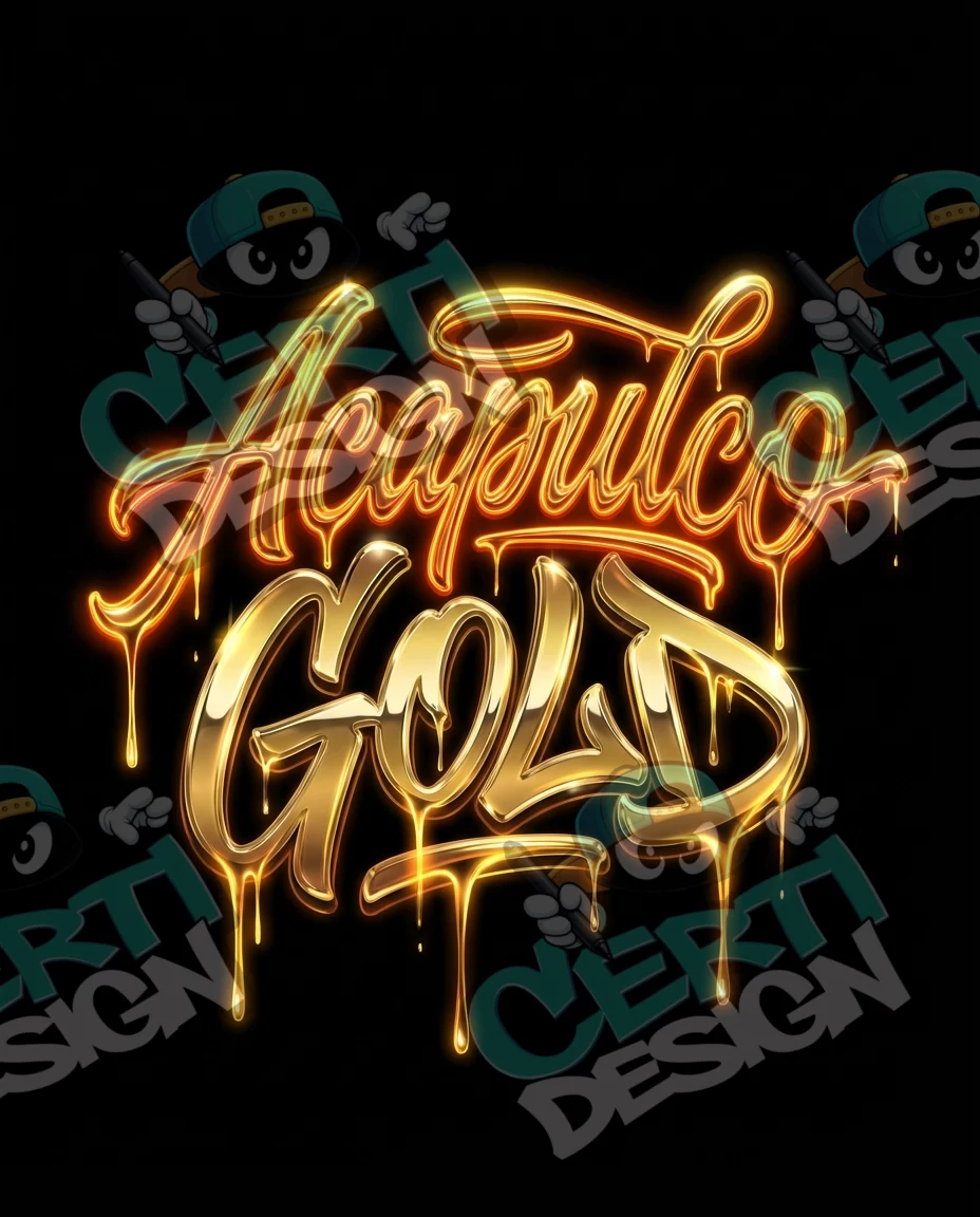 Acapulco Gold Pre-Made 3.5g Mylar Bags