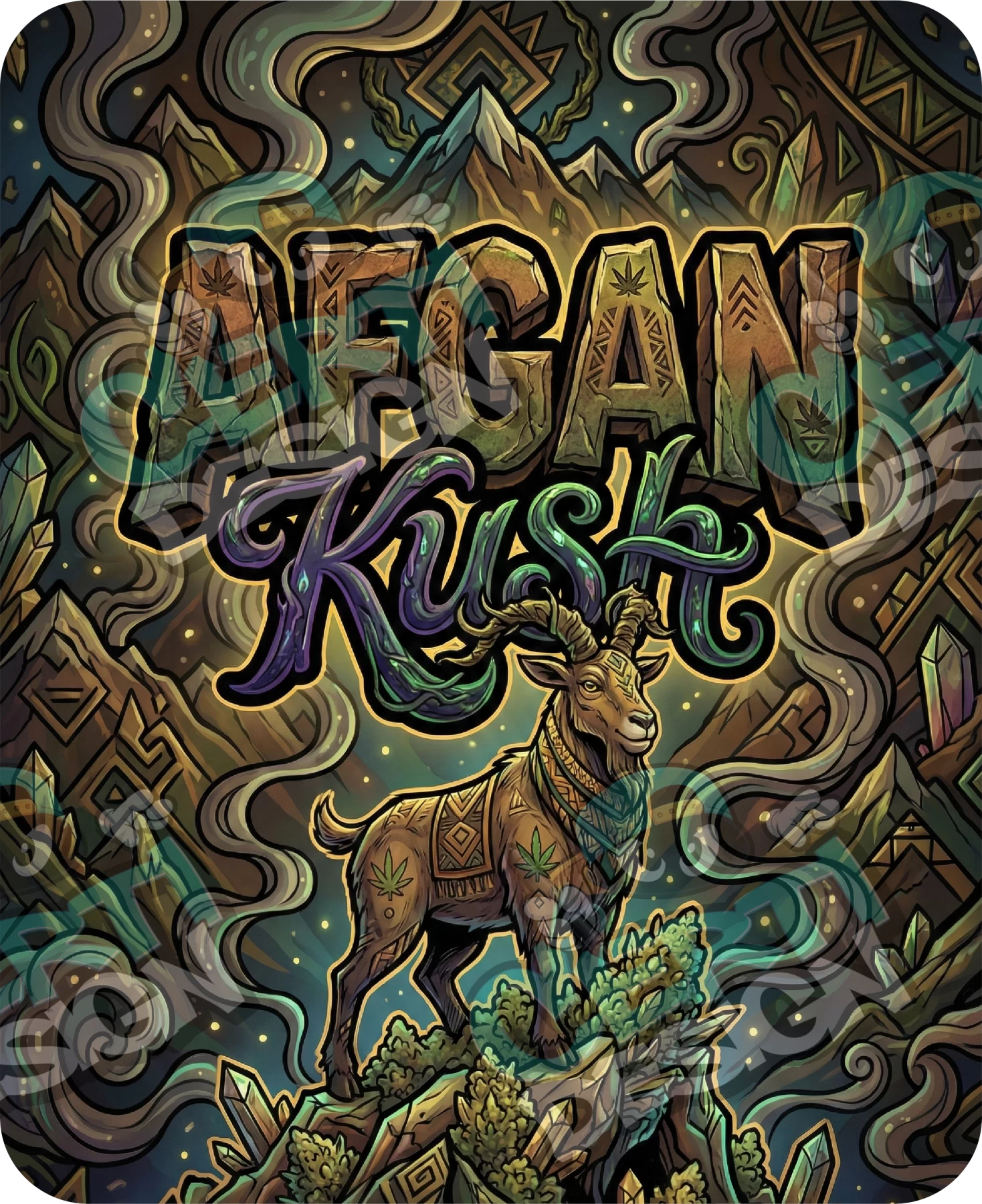 Afgan Kush Pre-Made 3.5g Mylar Bags
