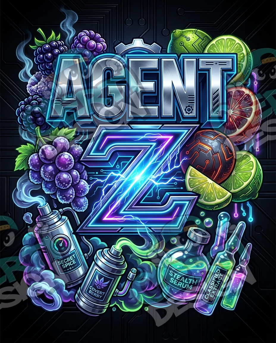 Agent Z Pre-Made 3.5g Mylar Bags