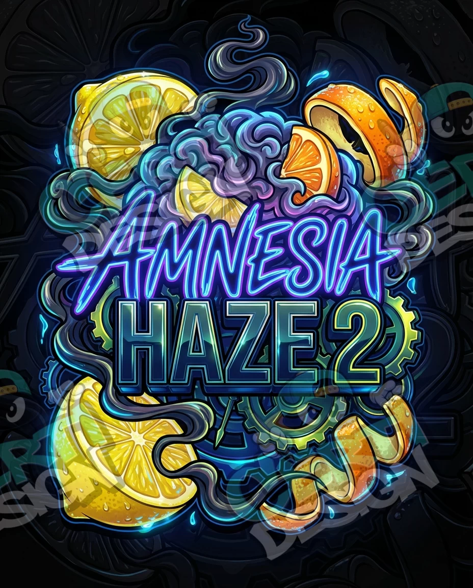 Amnesia Haze Pre-Made 3.5g Mylar Bags