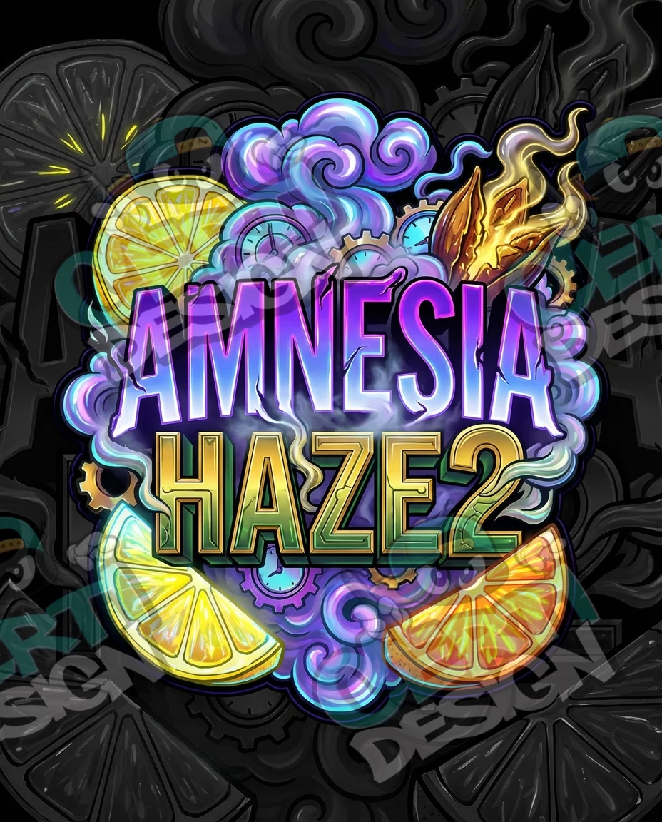 Amnesia Haze Pre-Made 3.5g Mylar Bags