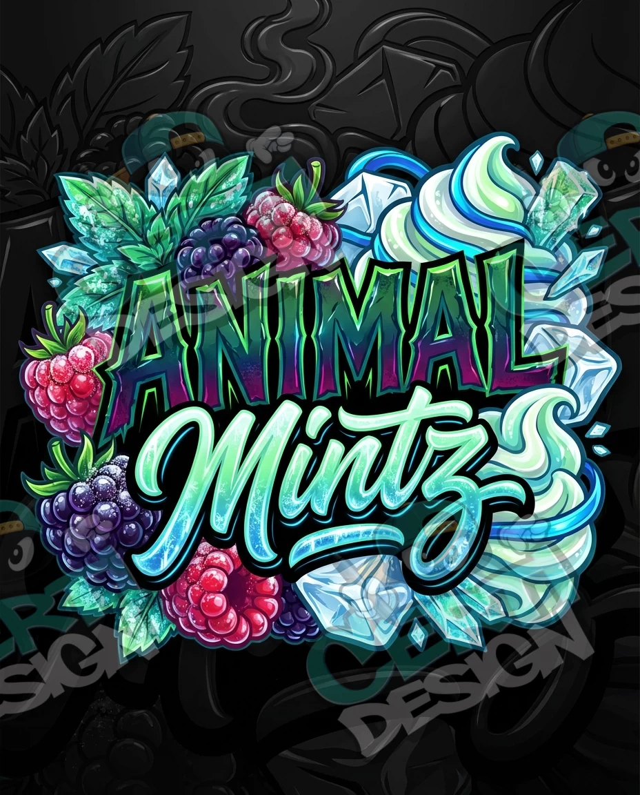 Animal Mintz Pre-Made 3.5g Mylar Bags