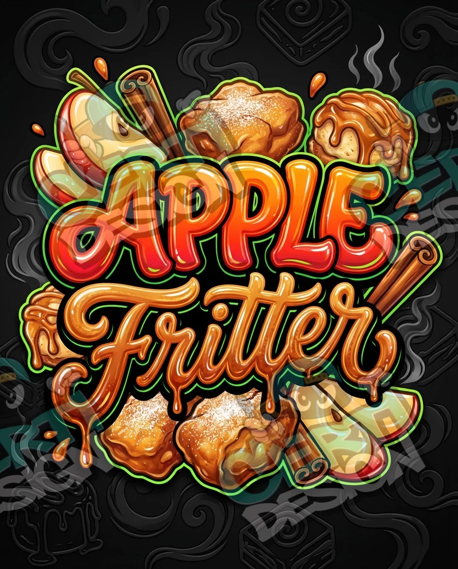 Apple Fritter Pre-Made 3.5g Mylar Bags