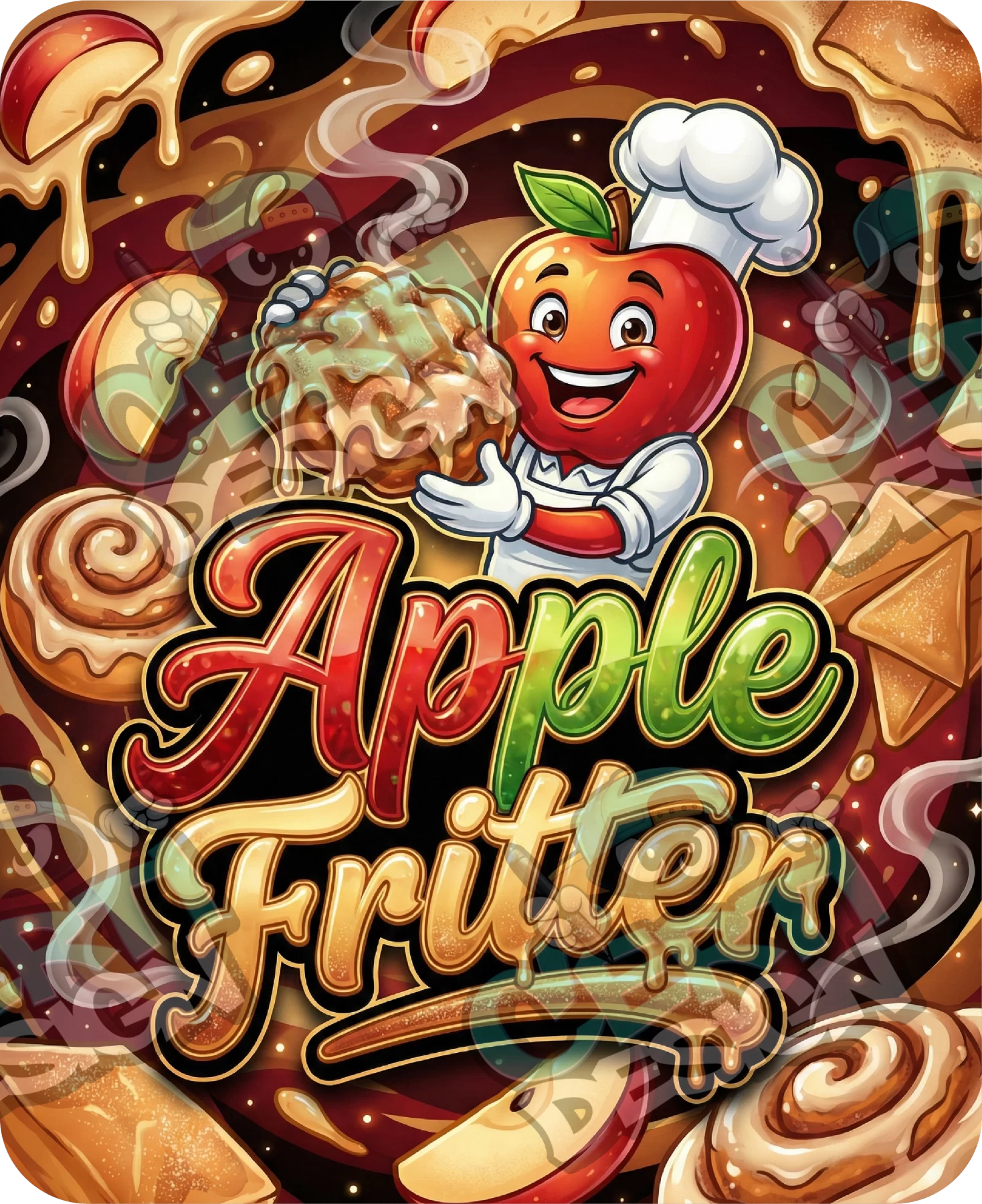 Apple Fritter Pre-Made 3.5g Mylar Bags