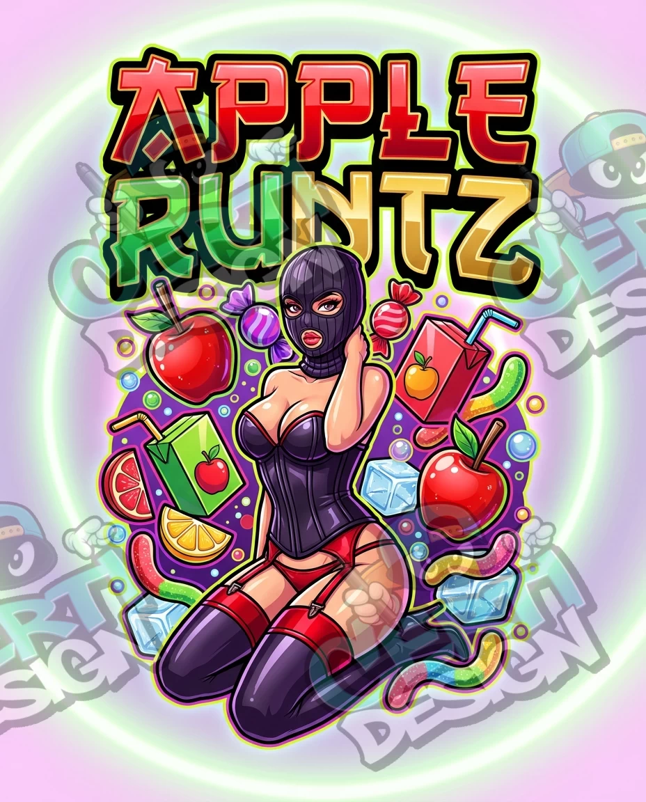 Apple Runtz Pre-Made 3.5g Mylar Bags