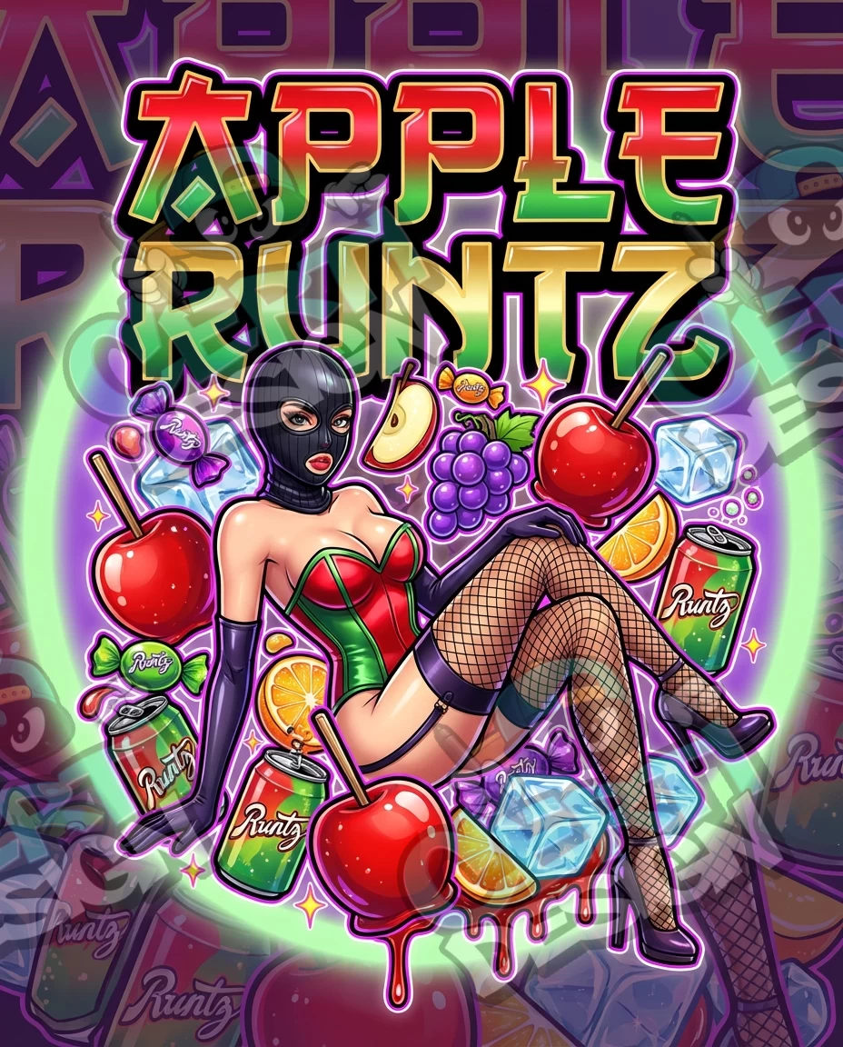 Apple Runtz Pre-Made 3.5g Mylar Bags