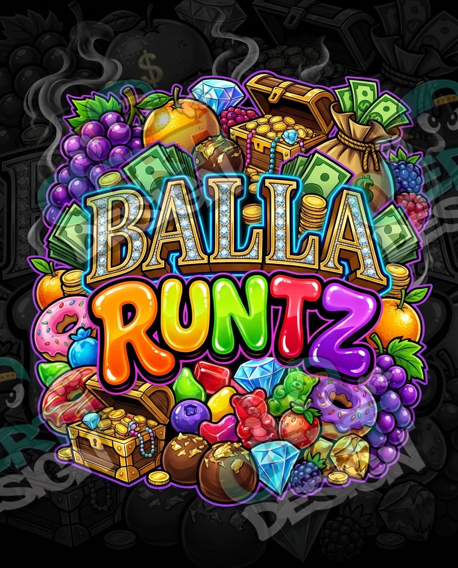 Balla Runtz Pre-Made 3.5g Mylar Bags