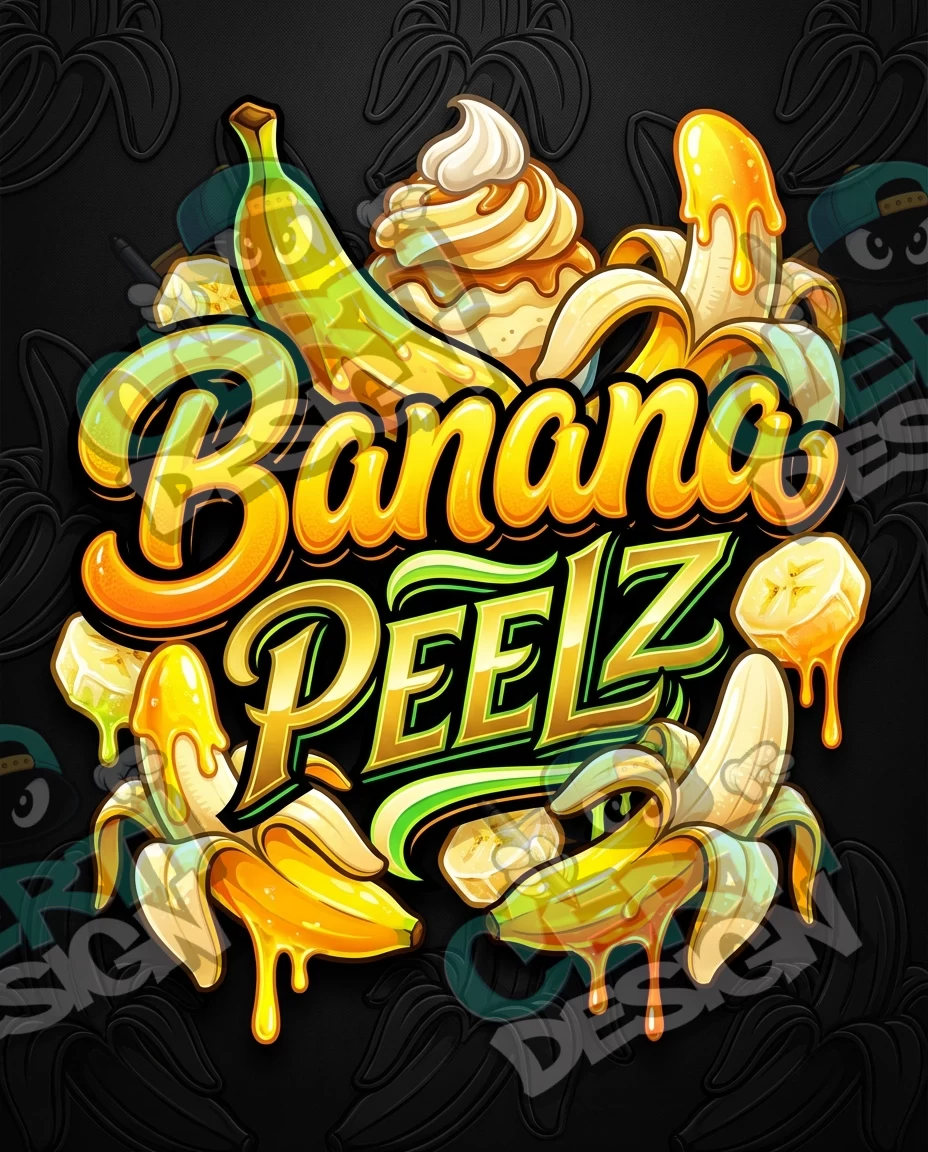 Banana Peelz Pre-Made 3.5g Mylar Bags