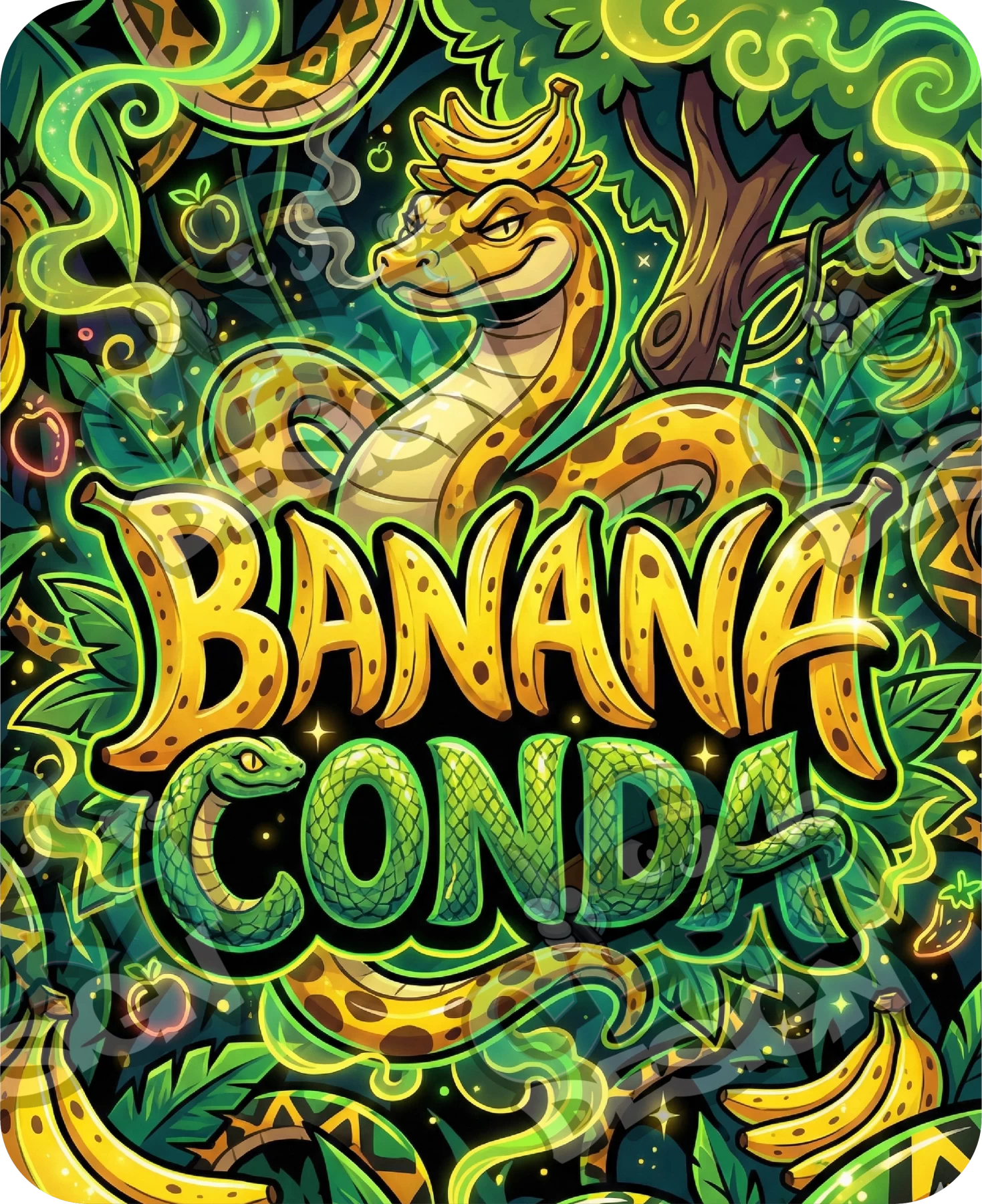 Bananaconda Pre-Made 3.5g Mylar Bags