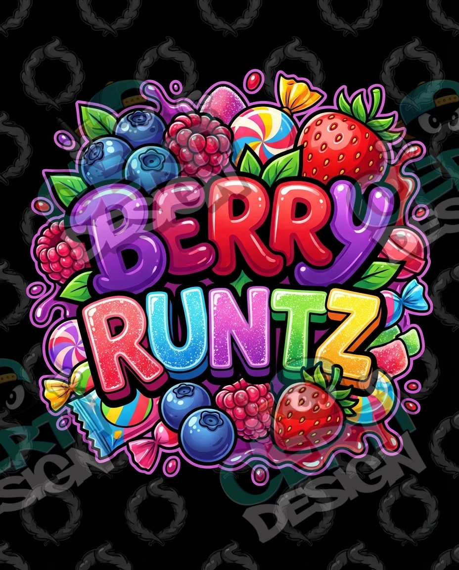 Berry Runtz Pre-Made 3.5g Mylar Bags