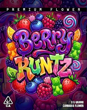 Berry Runtz Pre-Made 3.5g Mylar Bags