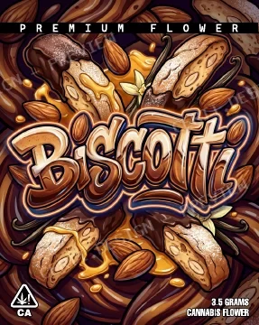 Biscotti 2 Pre-Made 3.5g Mylar Bags