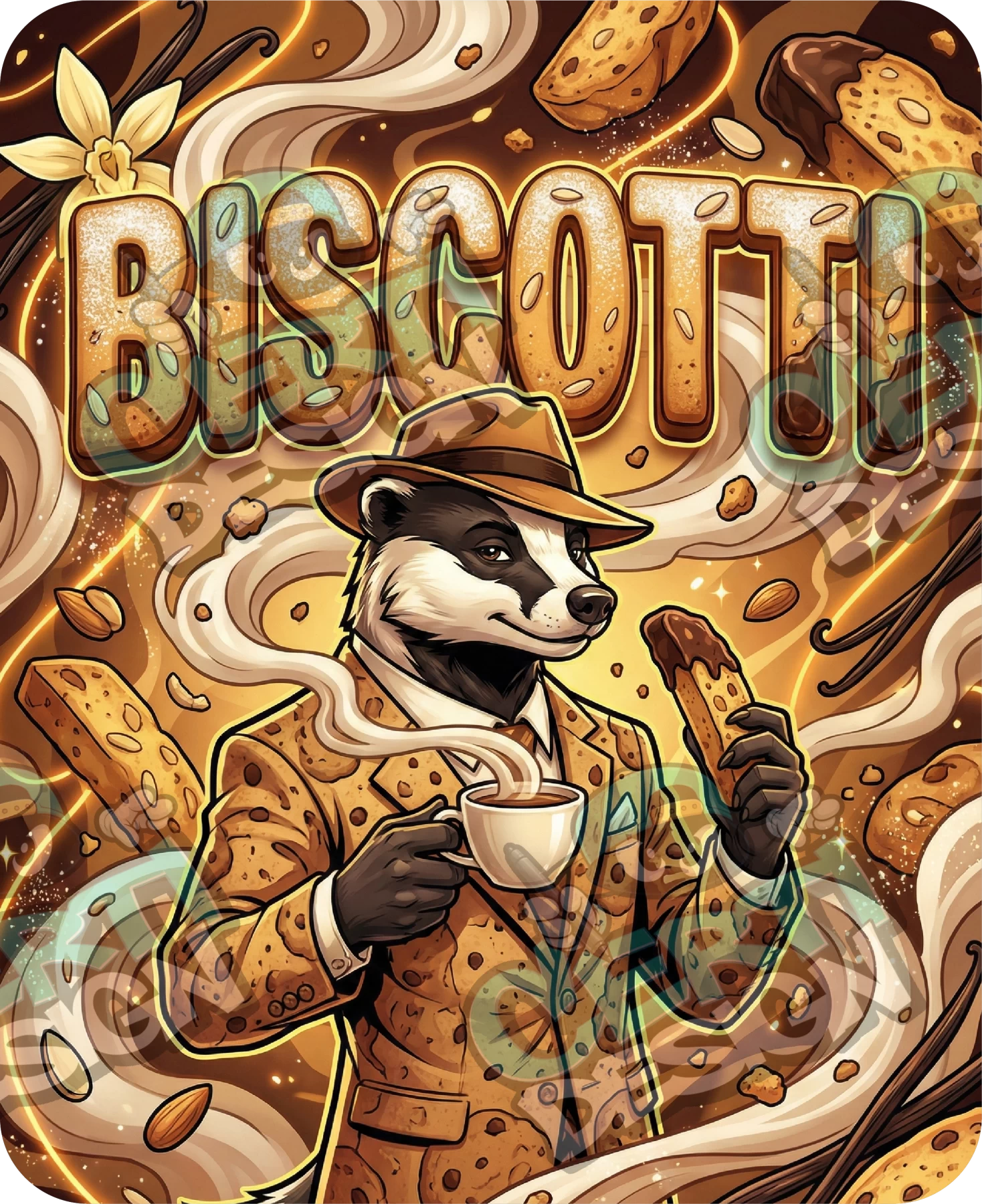 Biscotti Pre-Made 3.5g Mylar Bags