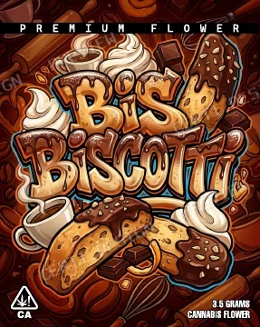 Biscotti Pre-Made 3.5g Mylar Bags