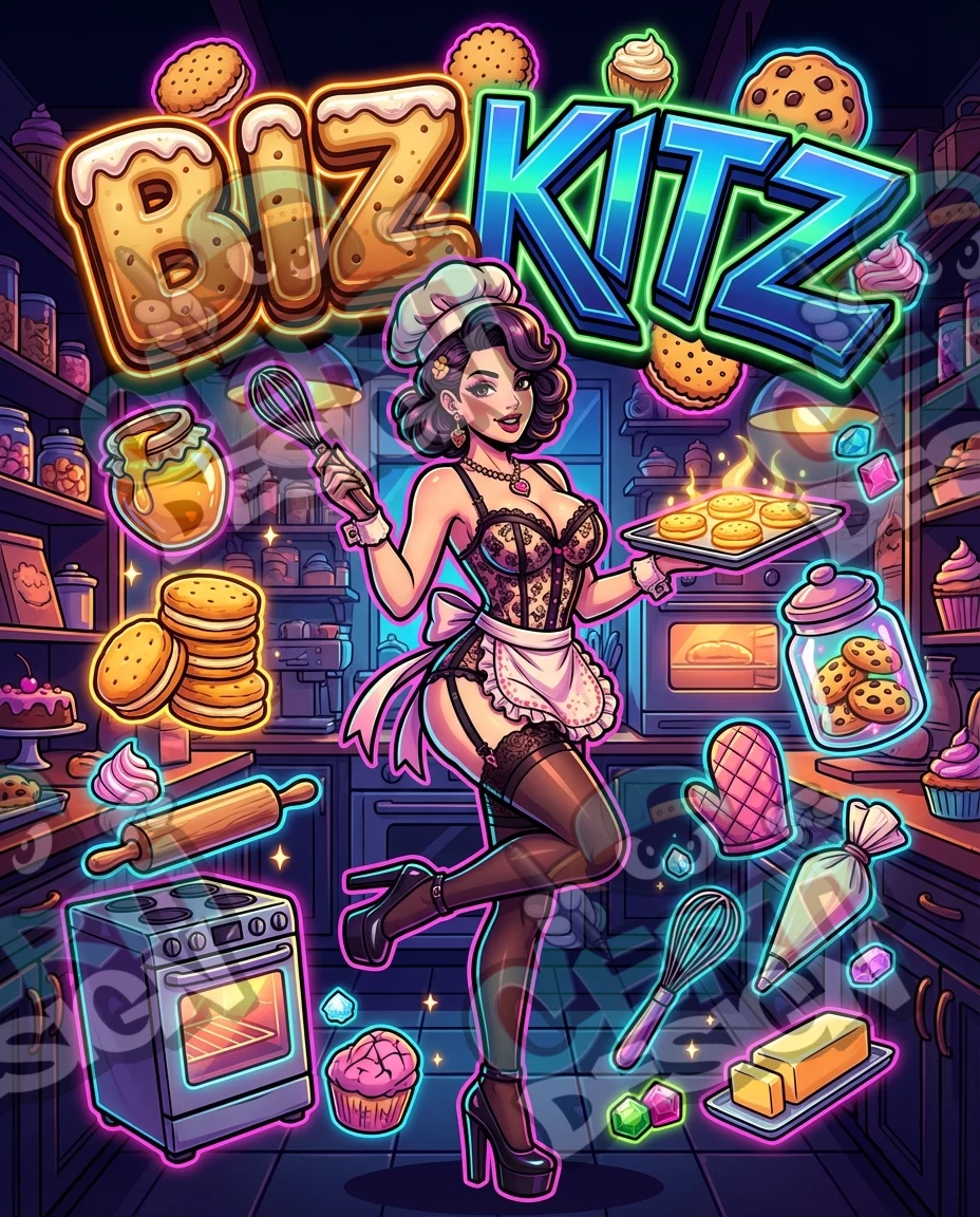 Bizkitz Pre-Made 3.5g Mylar Bags
