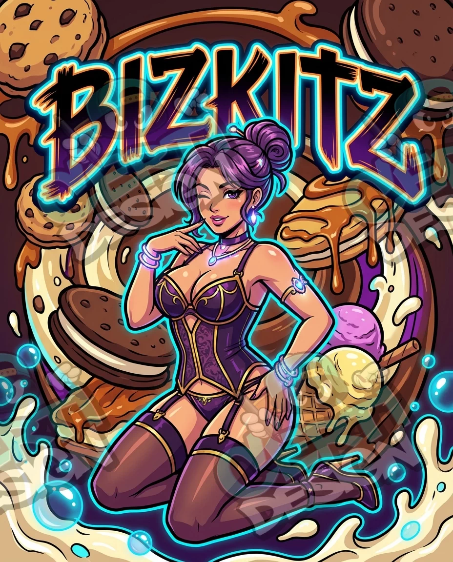 Bizkitz Pre-Made 3.5g Mylar Bags