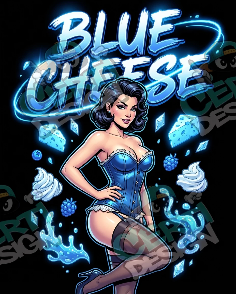 Blue Cheese 10 Pre-Made 3.5g Mylar Bags