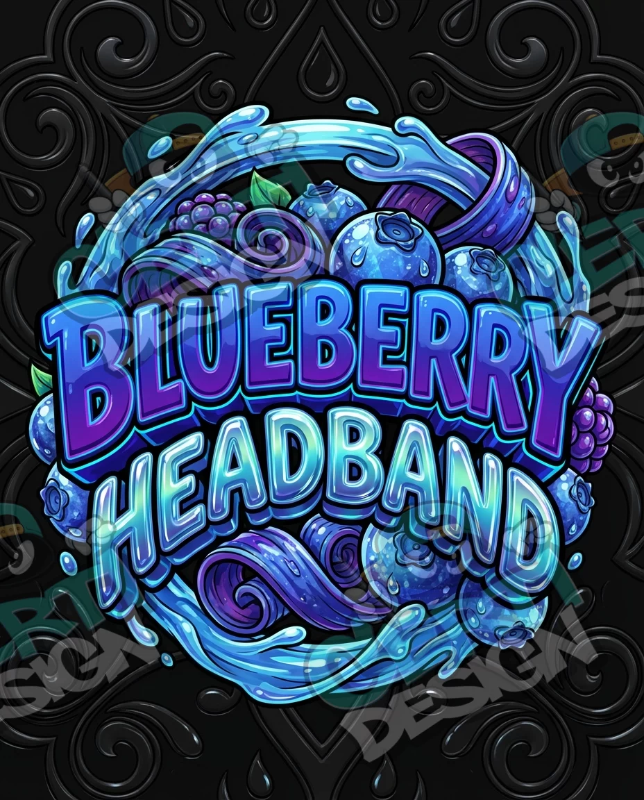 Blueberry Headband 14 Pre-Made 3.5g Mylar Bags