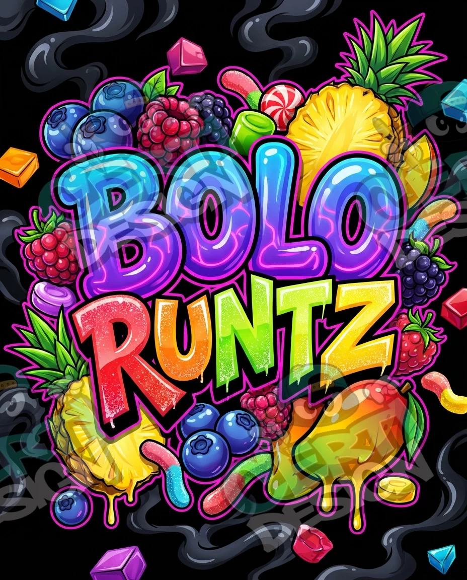 Bolo Runtz Pre-Made 3.5g Mylar Bags