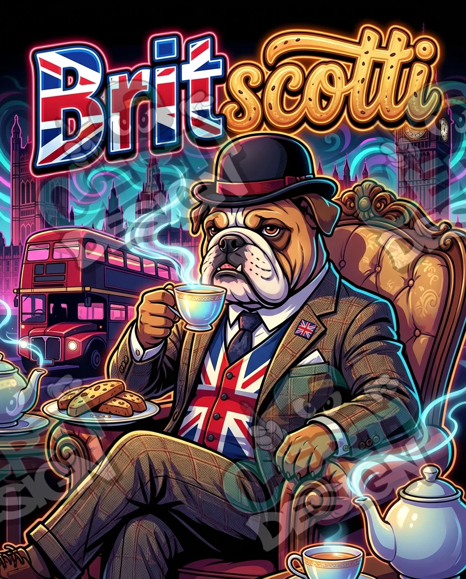 Britscotti Pre-Made 3.5g Mylar Bags