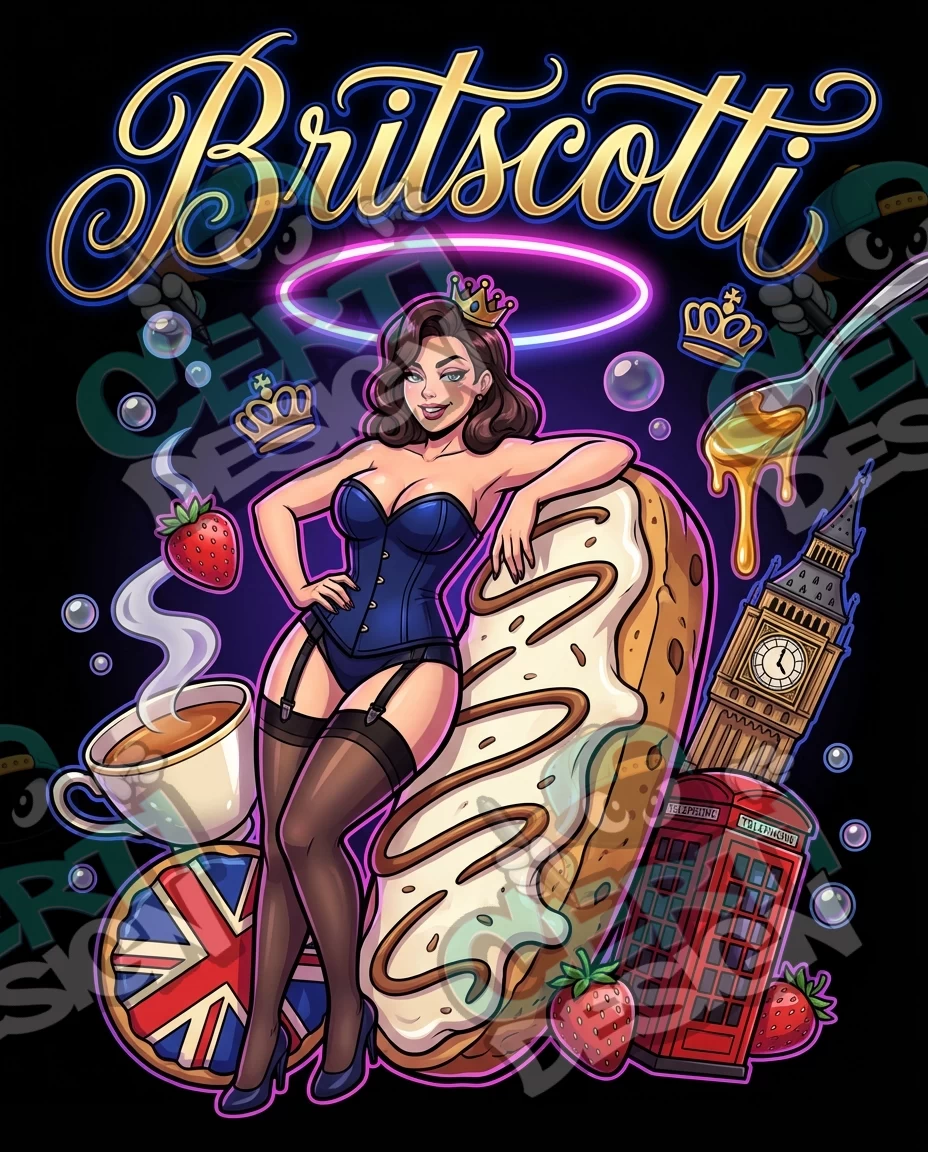 Britscotti Pre-Made 3.5g Mylar Bags