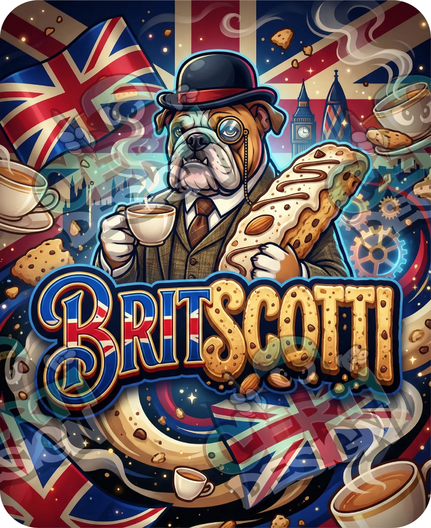 Britscotti Pre-Made 3.5g Mylar Bags