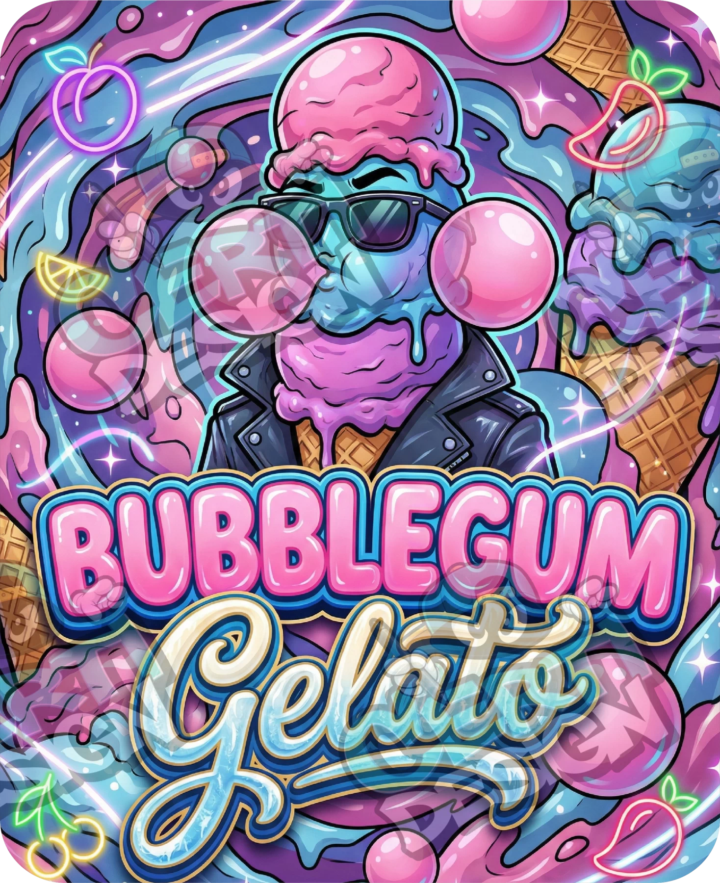 Bubblegum Gelato Pre-Made 3.5g Mylar Bags