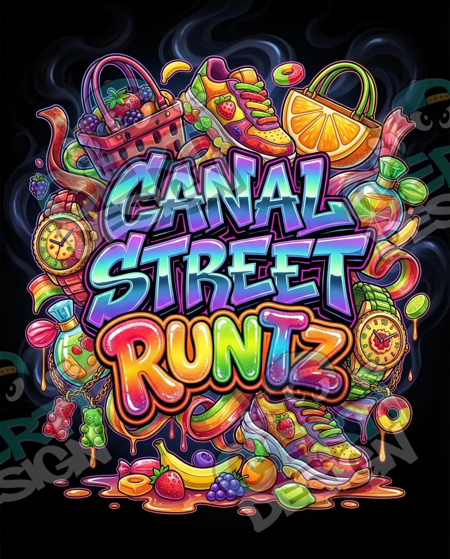 Canal Street Runtz Pre-Made 3.5g Mylar Bags