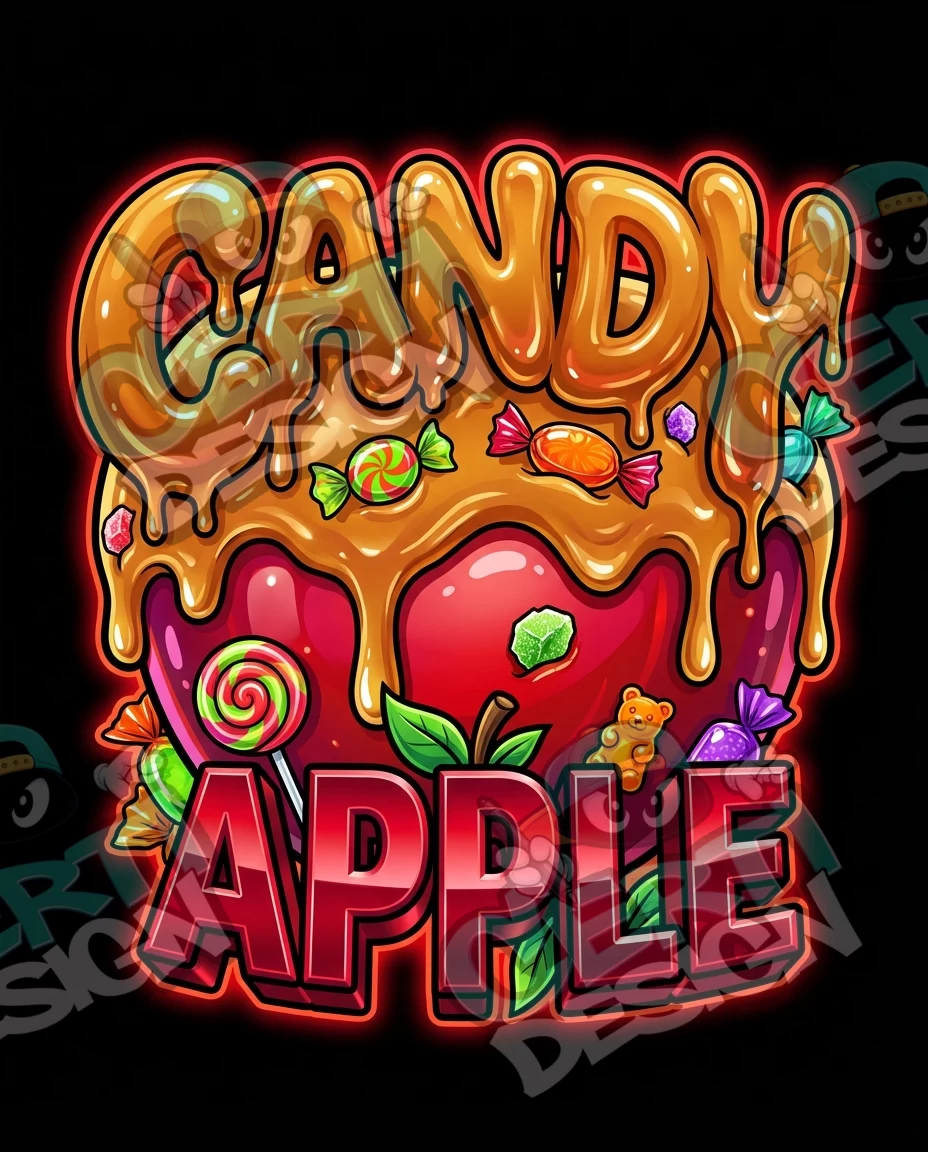 Candy Apple Pre-Made 3.5g Mylar Bags