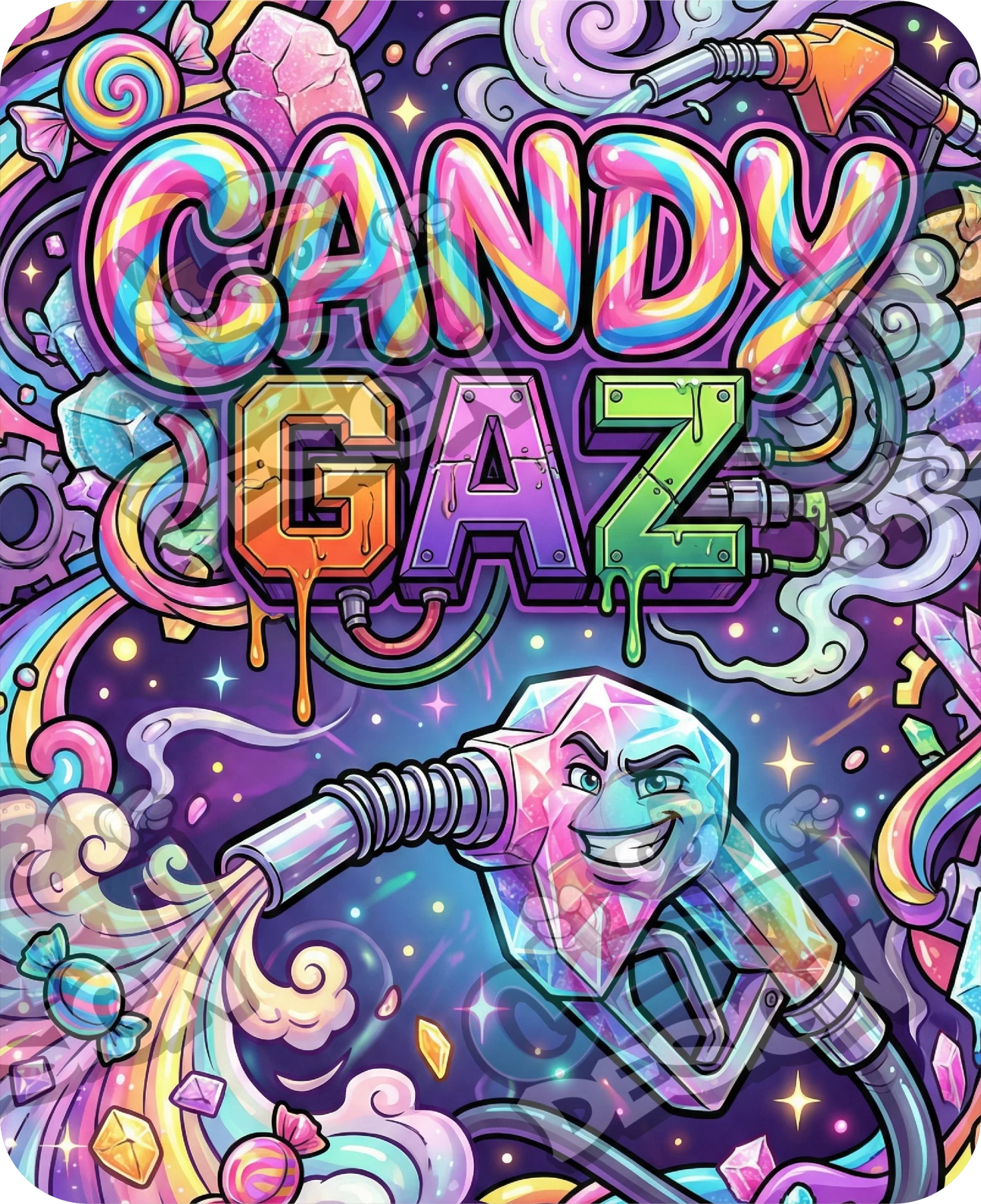 Candy Gaz 2 Pre-Made 3.5g Mylar Bags
