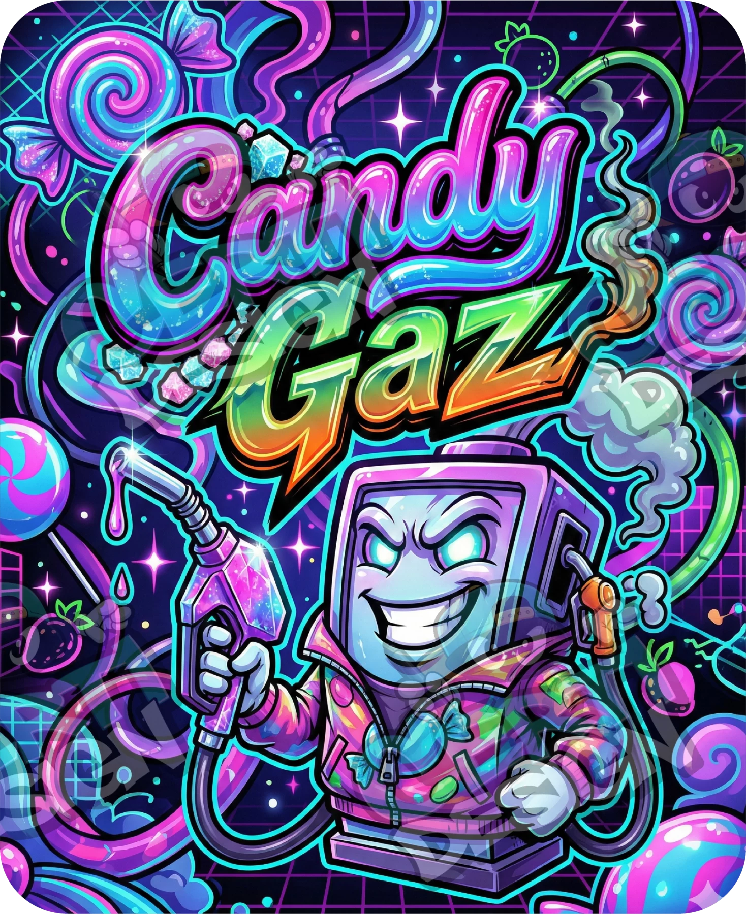Candy Gaz Pre-Made 3.5g Mylar Bags
