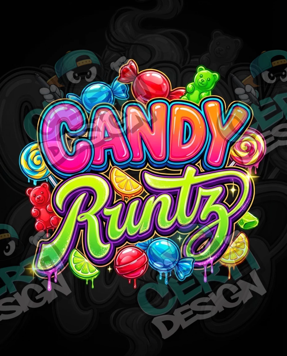 Candy Runtz Pre-Made 3.5g Mylar Bags