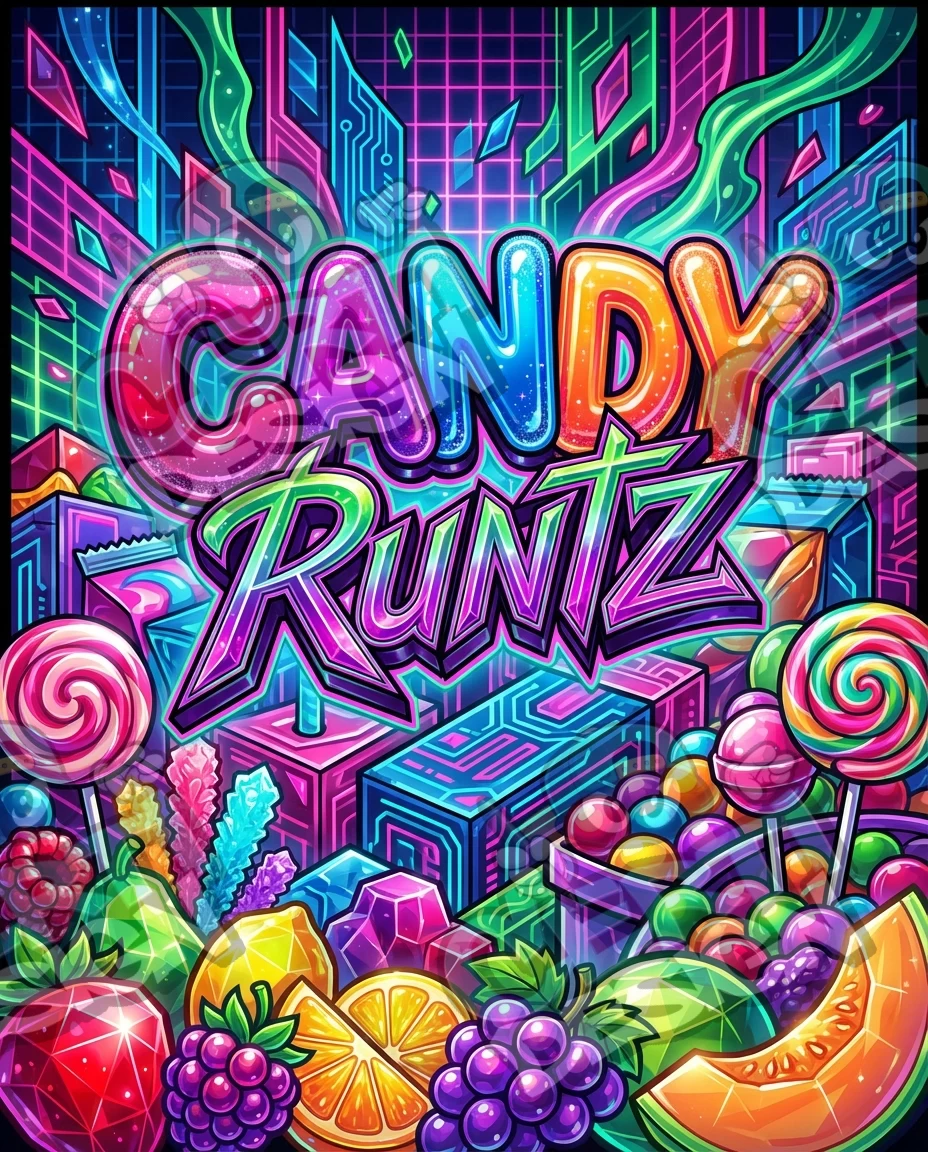 Candy Runtz Pre-Made 3.5g Mylar Bags