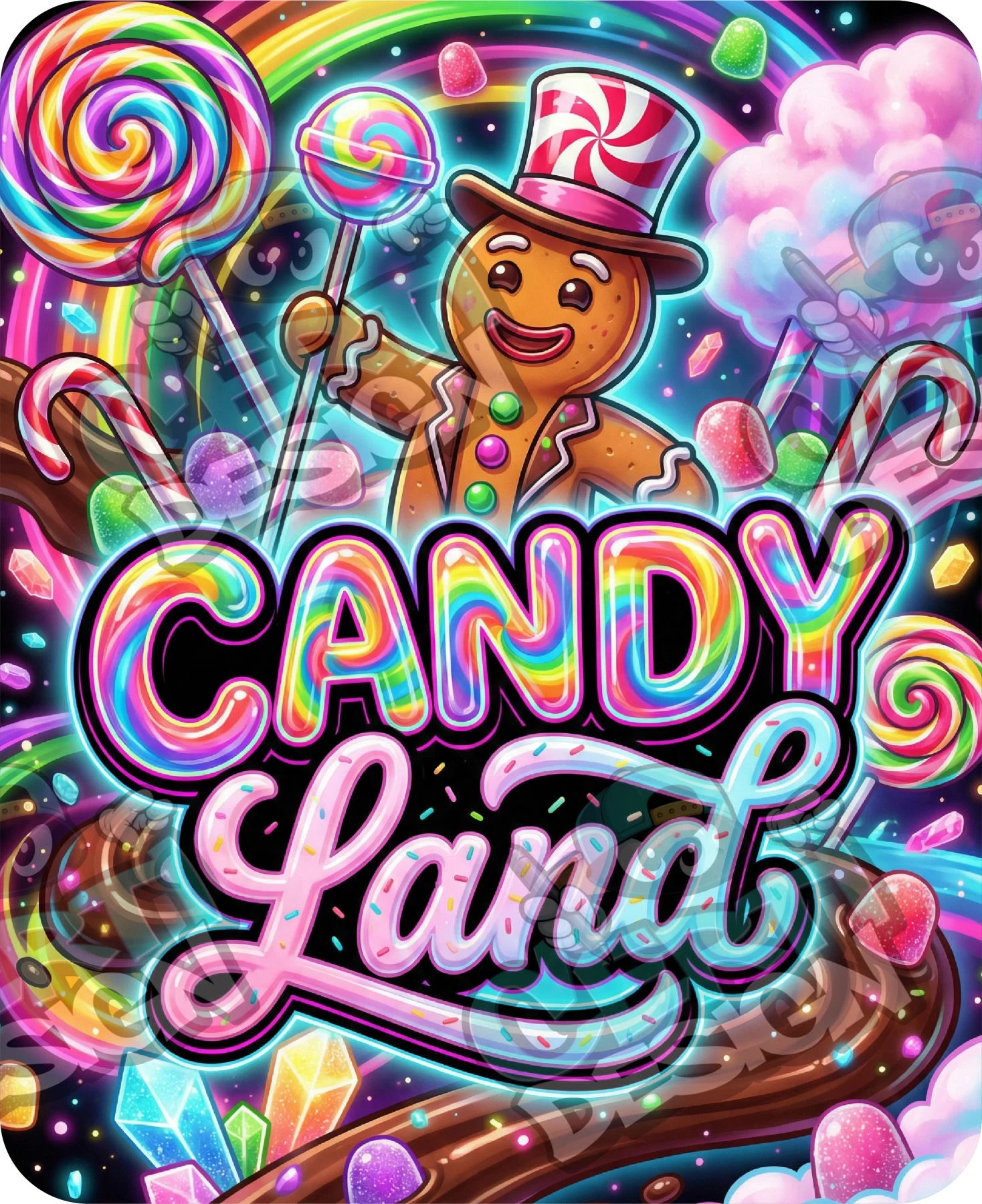 Candyland Pre-Made 3.5g Mylar Bags