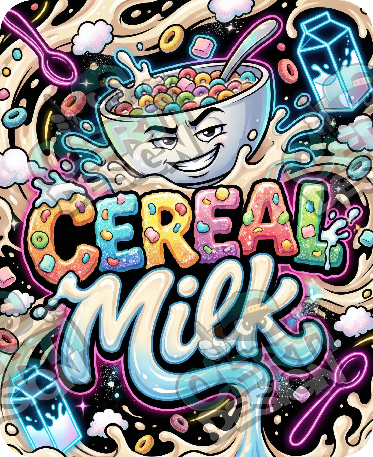 Cereal Milk Pre-Made 3.5g Mylar Bags