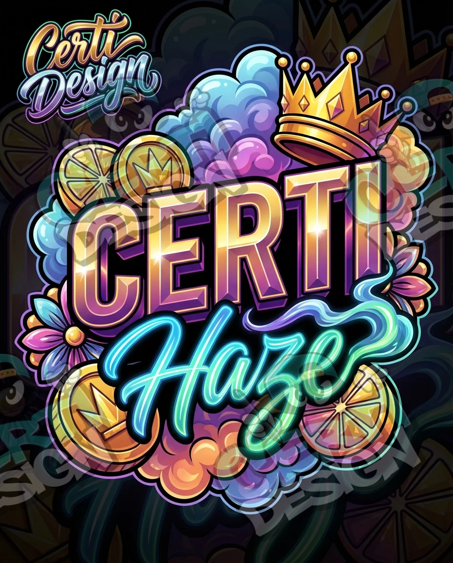 Certi Haze Pre-Made 3.5g Mylar Bags