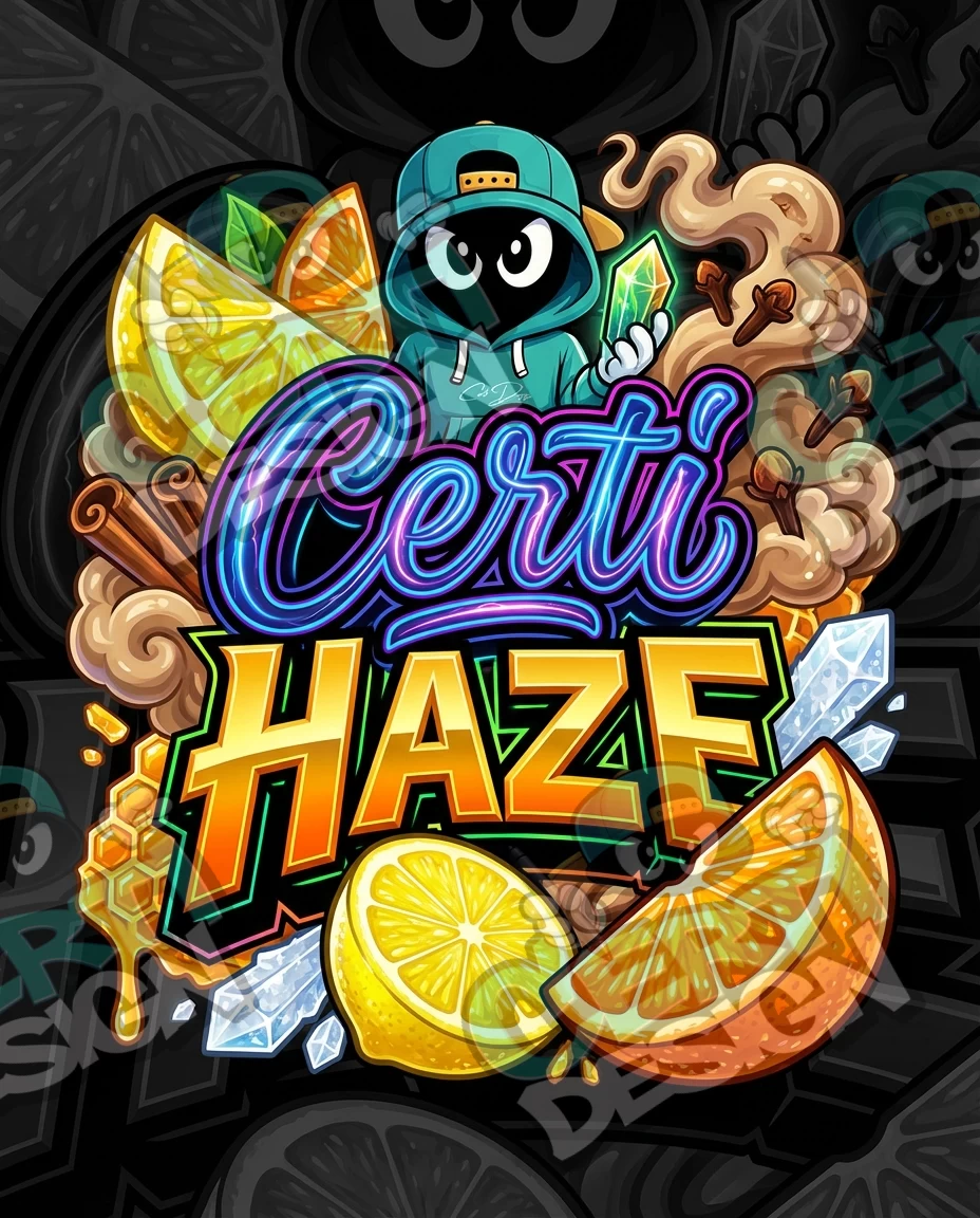 Certi Haze Pre-Made 3.5g Mylar Bags