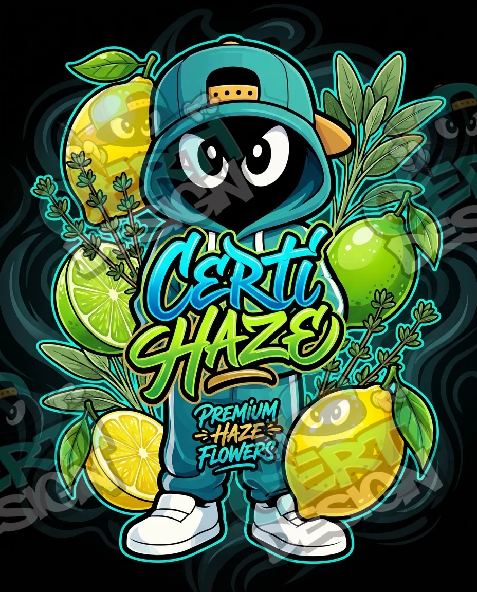 Certi Haze Pre-Made 3.5g Mylar Bags