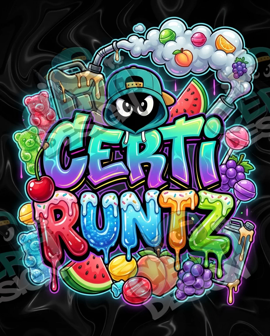Certi Runtz Pre-Made 3.5g Mylar Bags