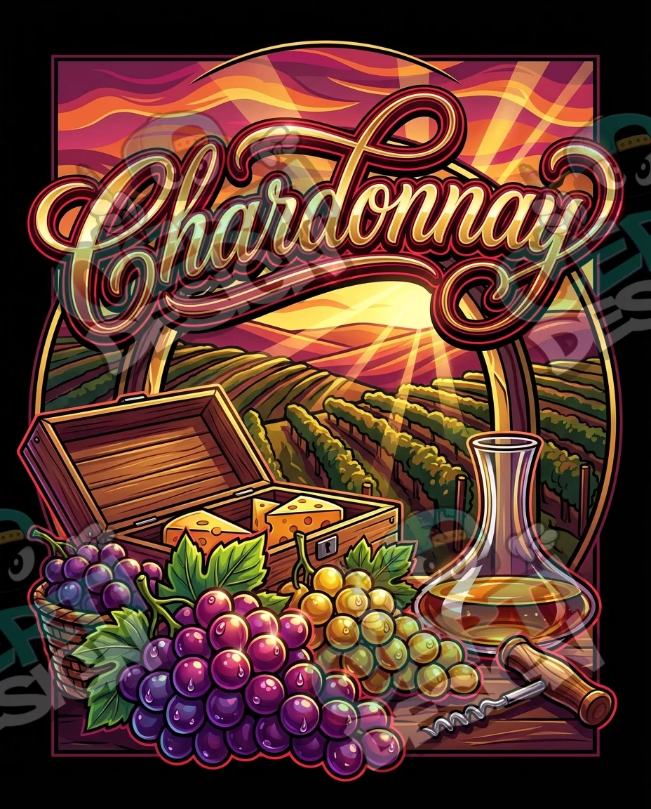 Chardonnay Pre-Made 3.5g Mylar Bags