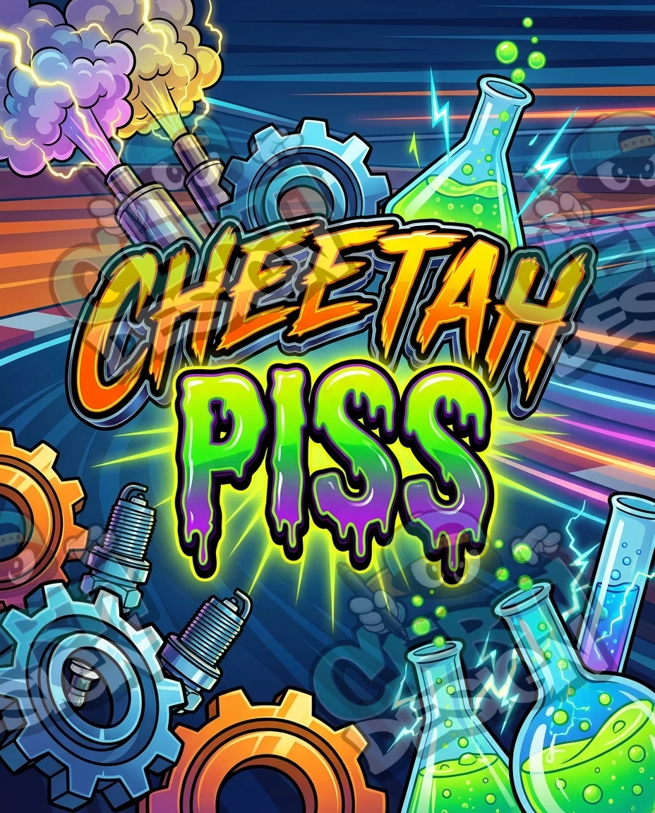 Cheetah Piss Pre-Made 3.5g Mylar Bags