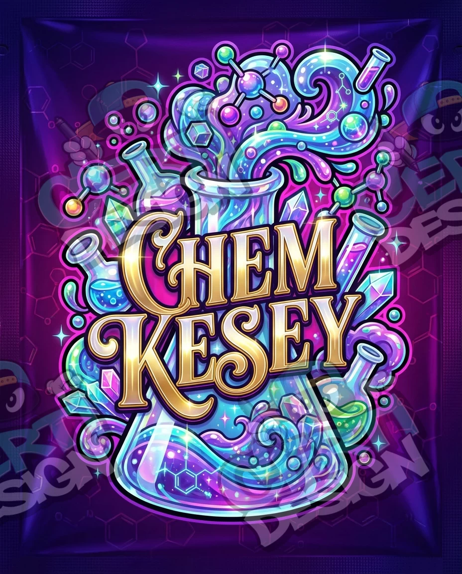 Chem Kesey Pre-Made 3.5g Mylar Bags