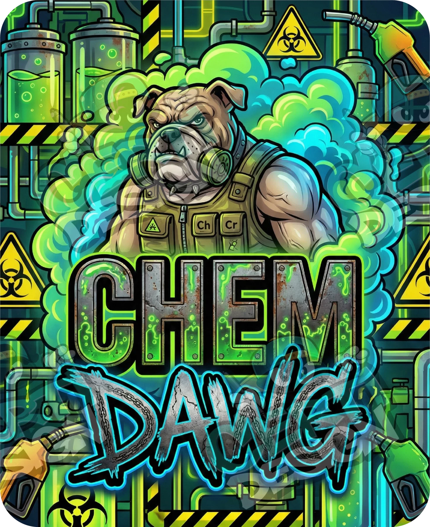 Chemdawg Pre-Made 3.5g Mylar Bags