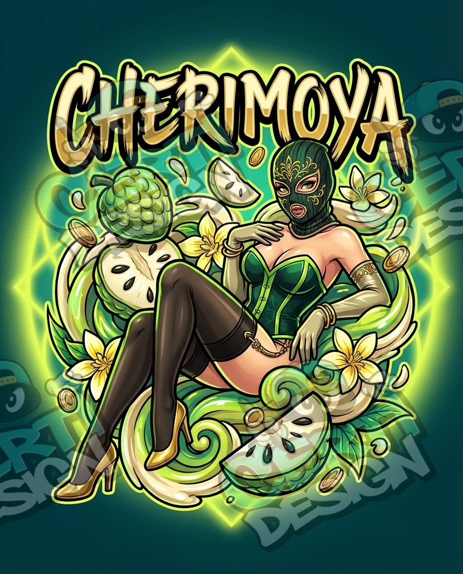Cherimoya Pre-Made 3.5g Mylar Bags