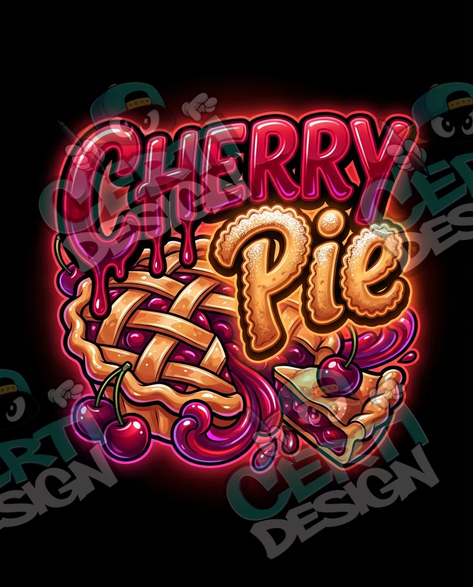 Cherry Pie Pre-Made 3.5g Mylar Bags