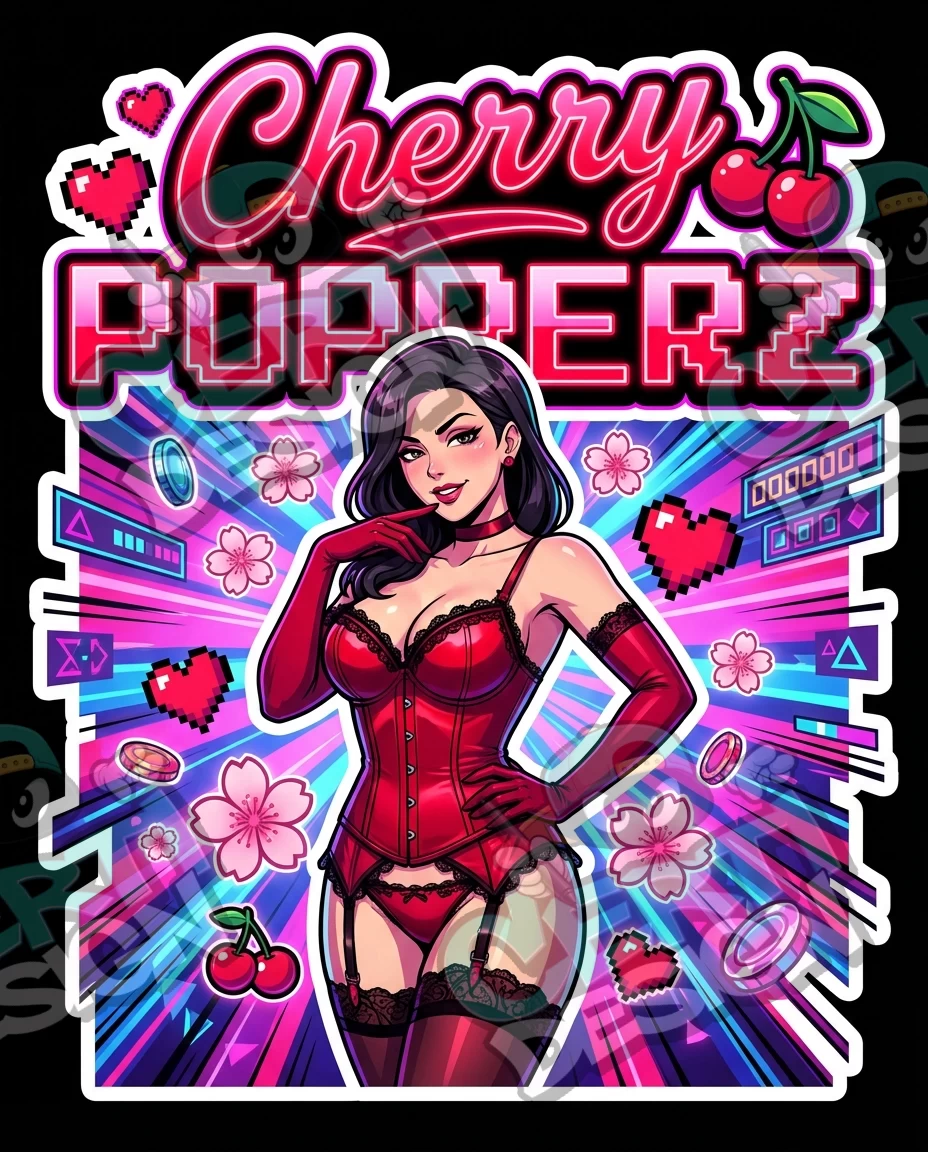 Cherry Popperz Pre-Made 3.5g Mylar Bags