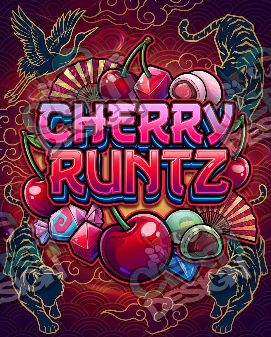 Cherry Runtz Pre-Made 3.5g Mylar Bags